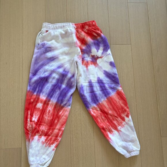Aritzia TNA Tie Dye Cozy Fleece Sweatpants - Picture 2 of 6